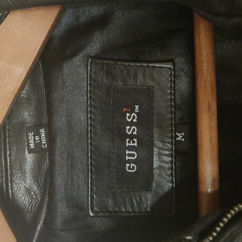 Guess Leather Jacket - image 2